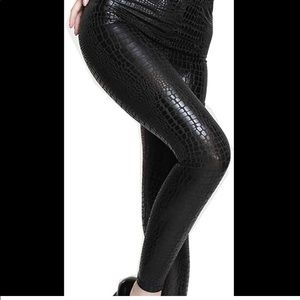 Pleather leggings